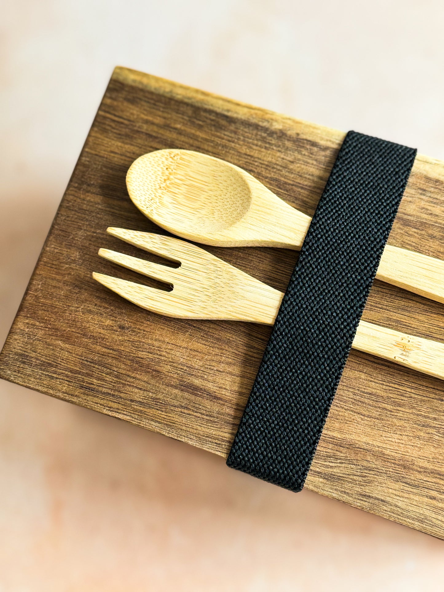 Japanese Food Container with Fork and Spoon